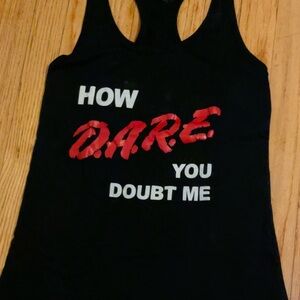 Black Dare Tank Top phish